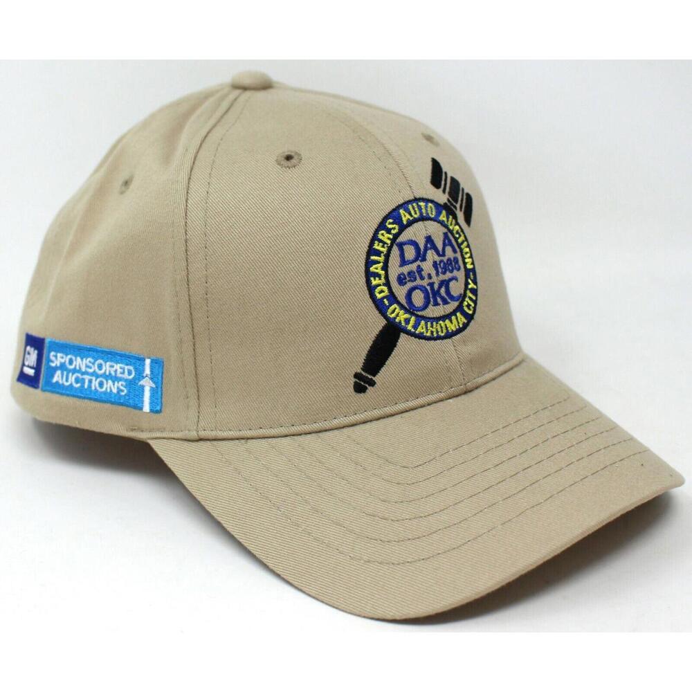 Dealers Auto Auction Hat Cap DAA OKC Oklahoma City Cars GM Sponsored Auctions